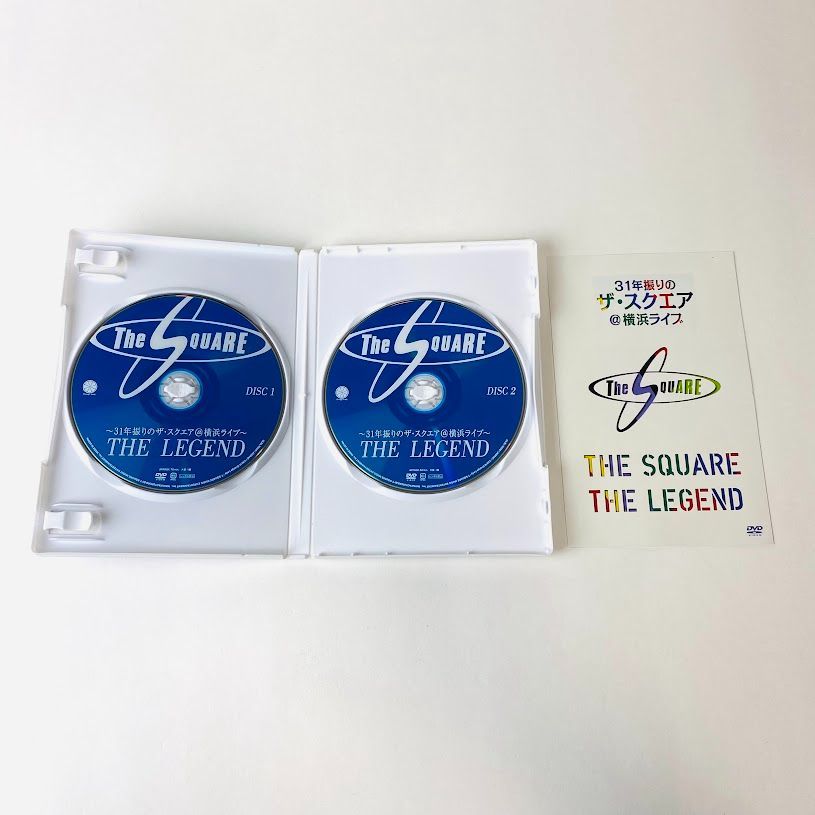 DVD 2枚組】THE SQUARE/“THE LEGEND”～31年振りのザ・スクエア@横浜