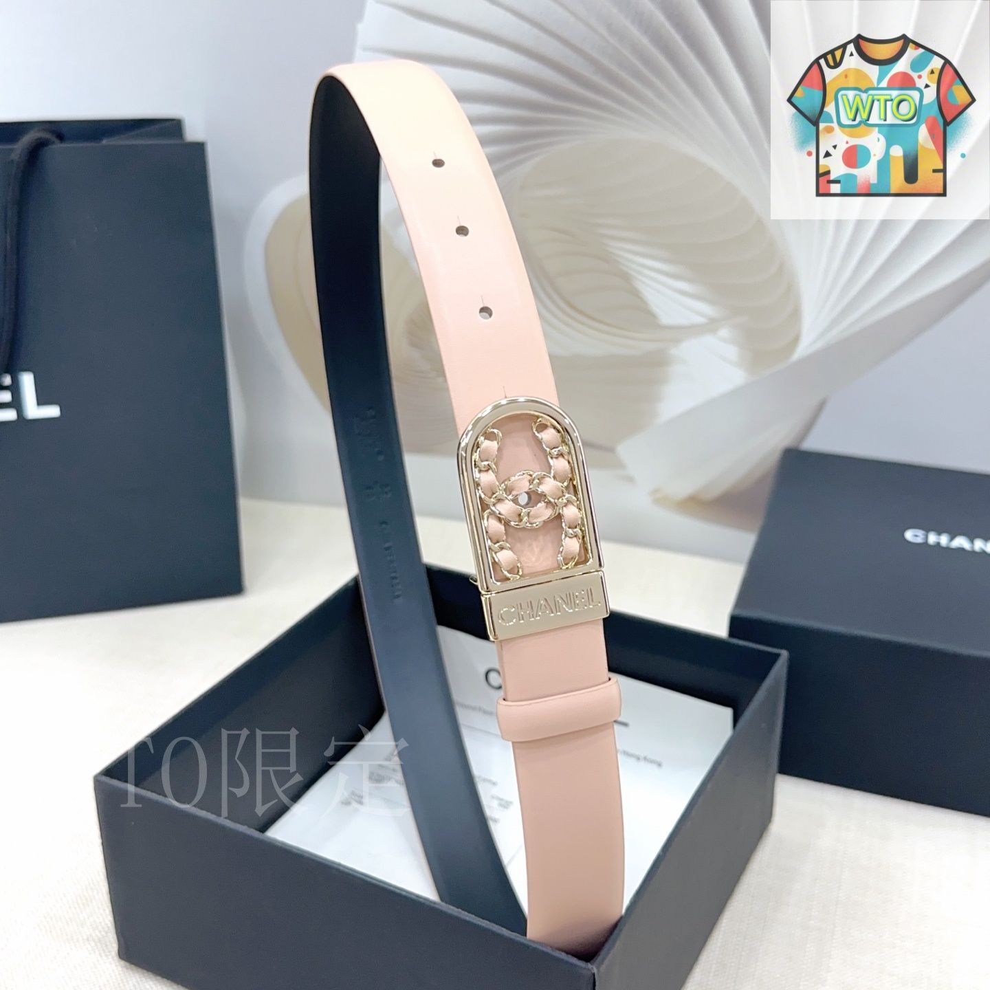 今日特価】Chanel ダブルフェイスレザーベルト-2 - メルカリ