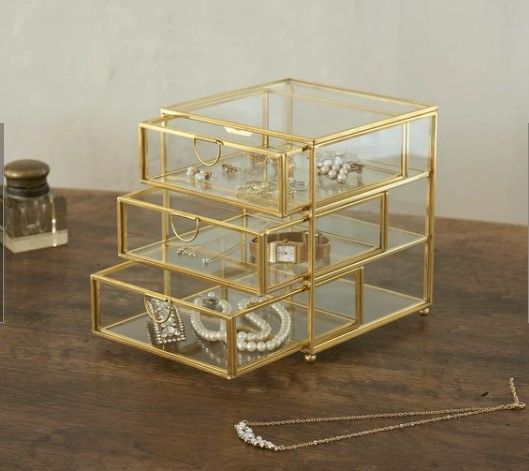 【Jewel Case Collection】　ガラスジュエルケース Jewel Case Collection】ガラスジュエルケース