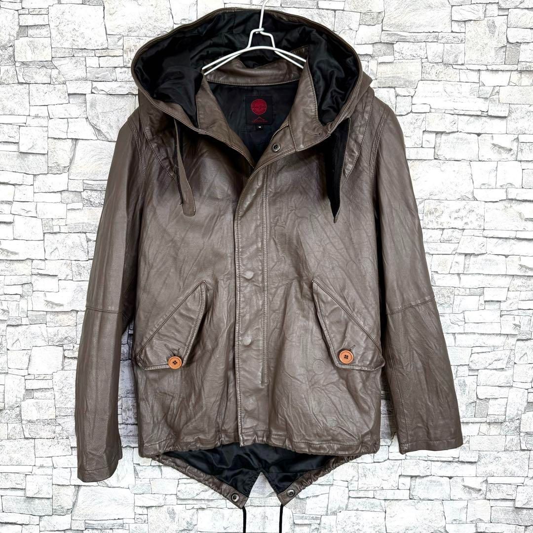 RETROGRADE XL 上野商会 ラムレザー トラッカージャケット