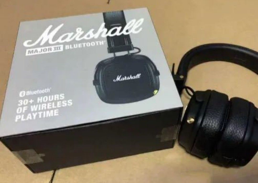 ① Marshall MAJOR III BLUETOOTH ブラック www.ch4x4.com