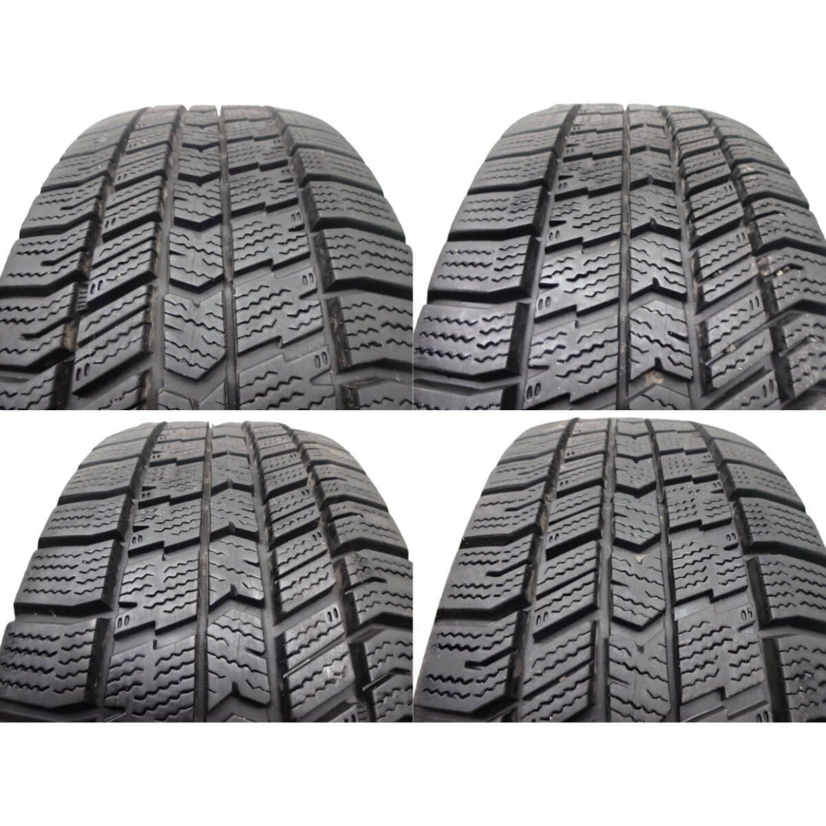 185|60R15 2021年製 冬用4本 8分山 グッドイヤー ICENAVI8 スタッドレス Snow タイヤ専門店 アクア フィット シエンタ 5790