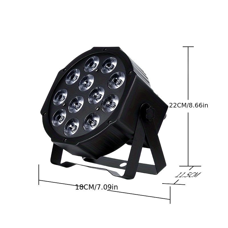 RGBW DMX512 LEDステージライト 4in1 クリスマス パーティーに最適