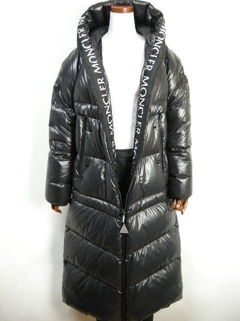 サイズ0-2□新品□モンクレール CHANON ダウンコート ブラック 