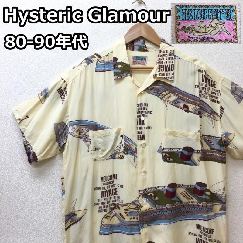 限定 クーポン10% HYSTERIC GLAMOUR 80s 初期 ヌードタグ 半袖シャツ