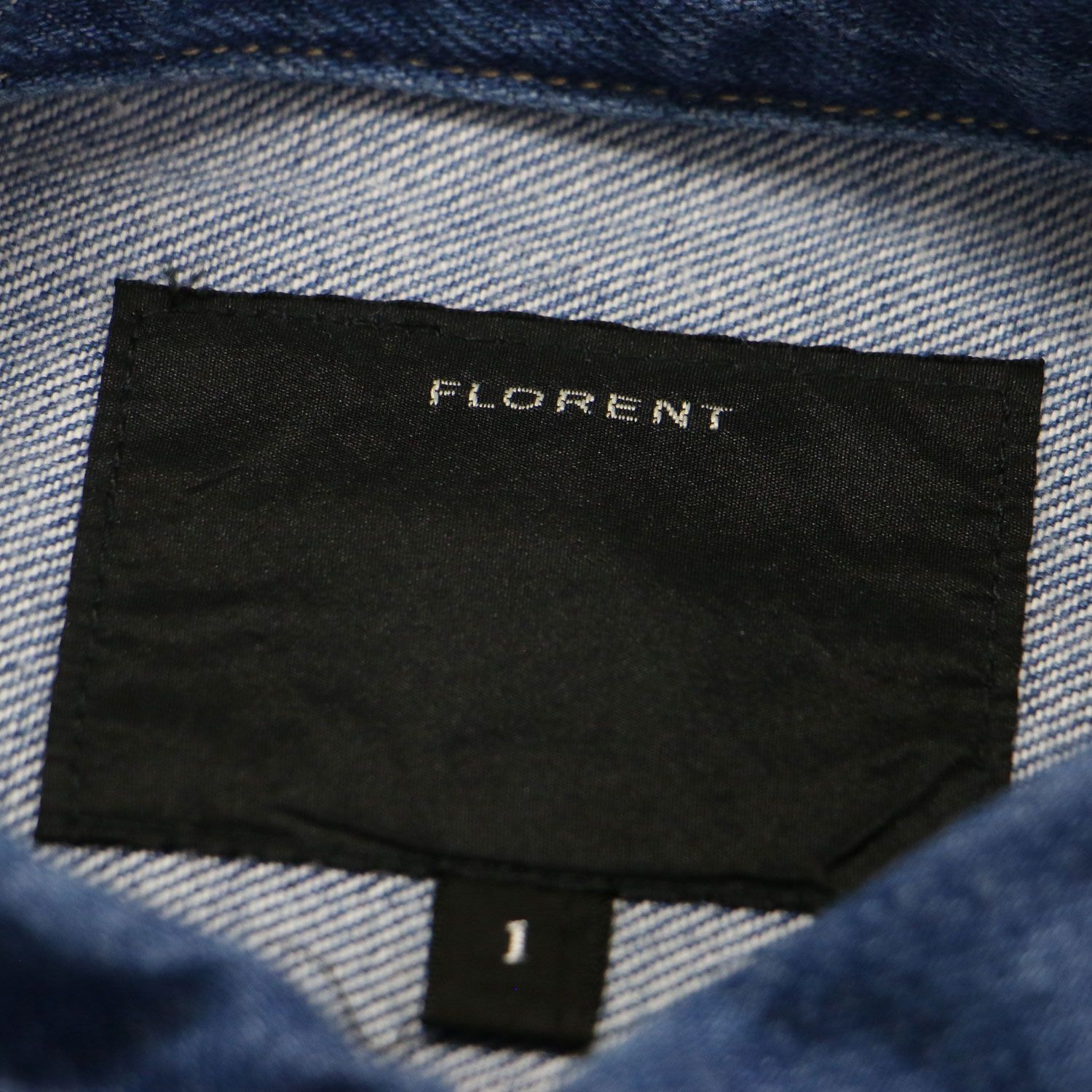 FLORENT フローレント ジャケット ブルー サイズ:1(M) / デニム 