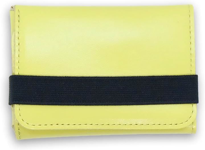 sumo56 コンパクト財布 Oby マルチケース ミニケース キャッシュレス カード入れ( Yellow，  Small)