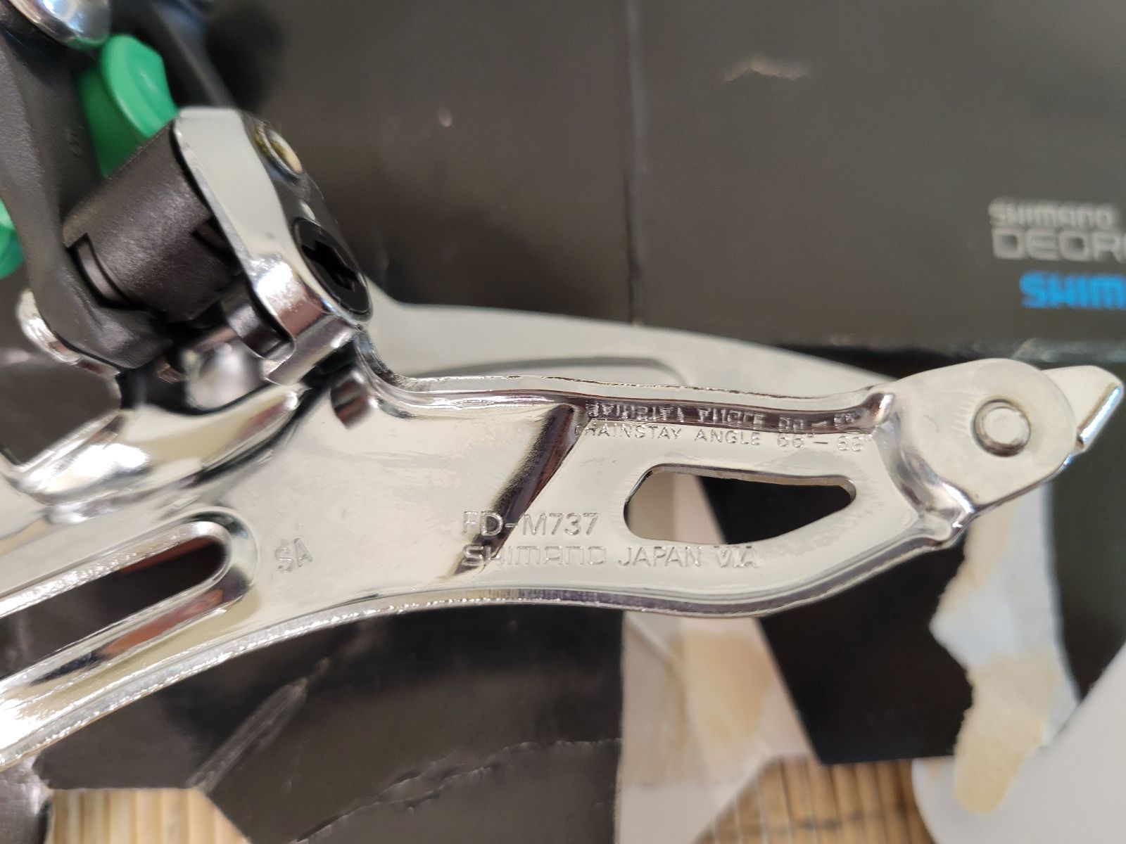 【送料290円】状態良好!! XT FD-M737 / 31.8mm径 / 下引き / shimano シマノ shimano deore xt front derailleur 31.8 FD-M737 | eBay