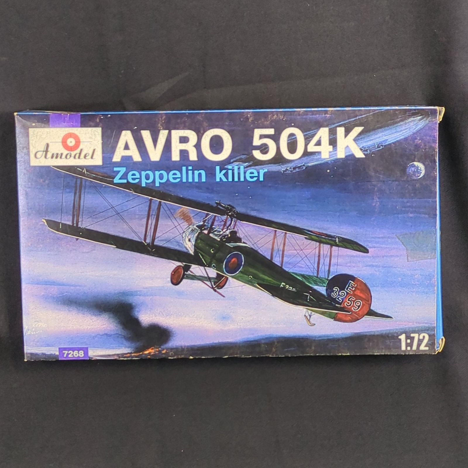 輸入キット 品 アモデル Amodel 7268 1|72 AVRO 504K Zeppelin Killer アブロ504K ツェッペリンキラー