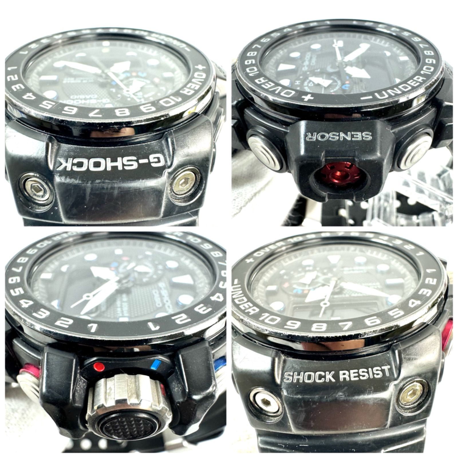 カシオ G-SHOCK ガルフマスター GWN-1000B-1AJF 電波ソーラー アナデジ