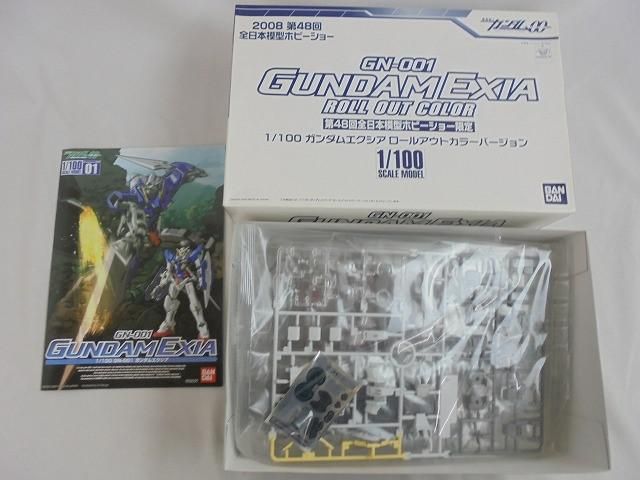 未組立 プラモデル 1/100 ガンダムエクシア ロールアウトカラーVer. GN-001 第48回全日本模型ホビーショー限定 未組立 プラモデル 1/100 ガンダムエクシア ロールアウトカラー