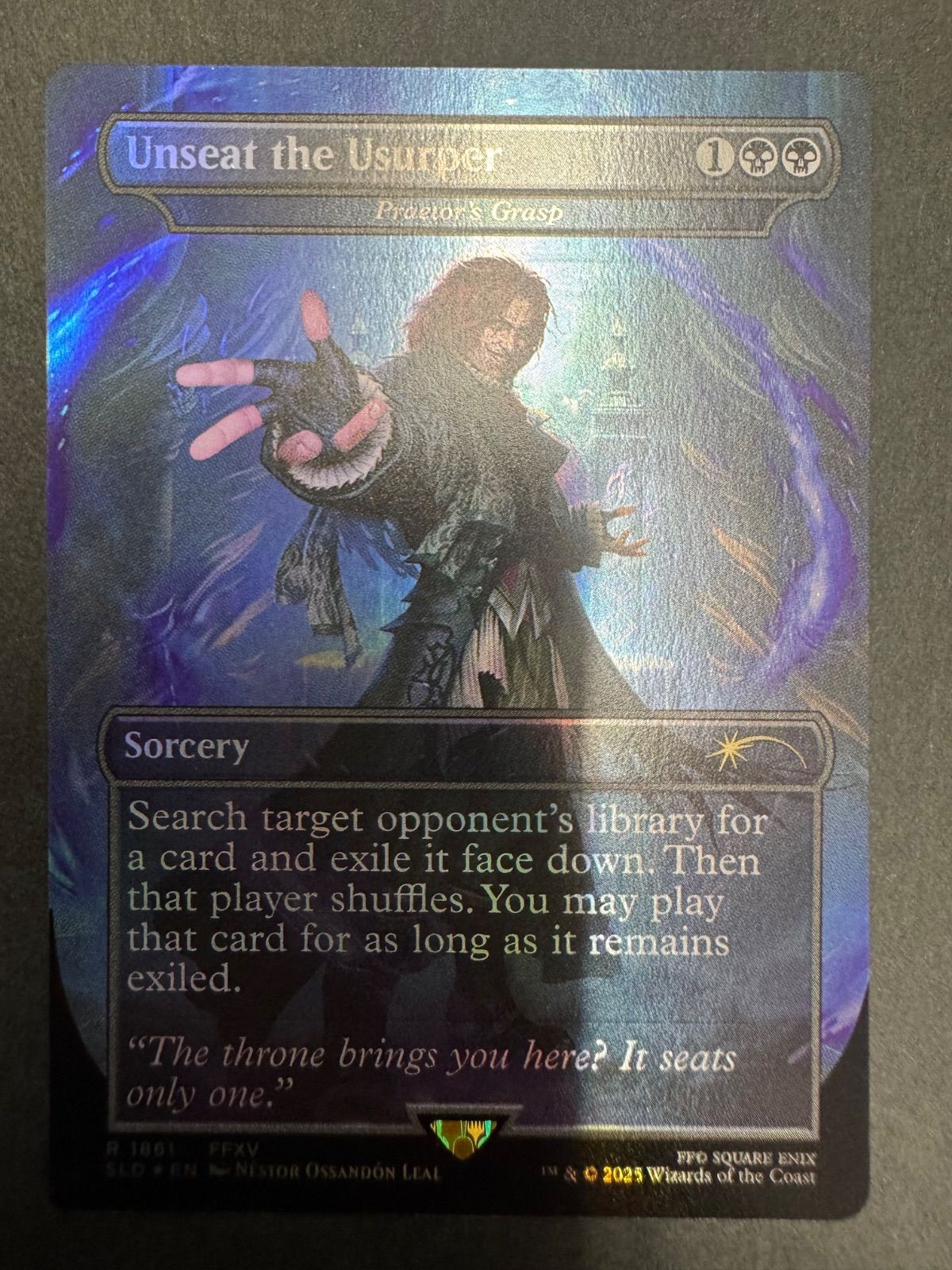 MTG アーデン・ルシスの禁忌 法務官の掌握 英語 foil ボーダー