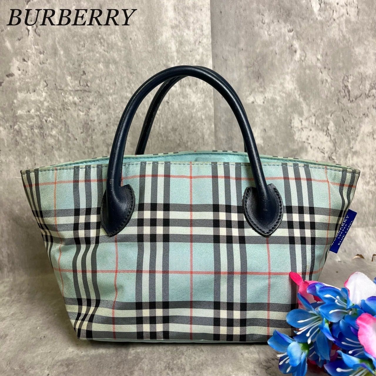 本物の BURBERRY トートバッグ バーバリー ハンドバッグ トートバッグ 