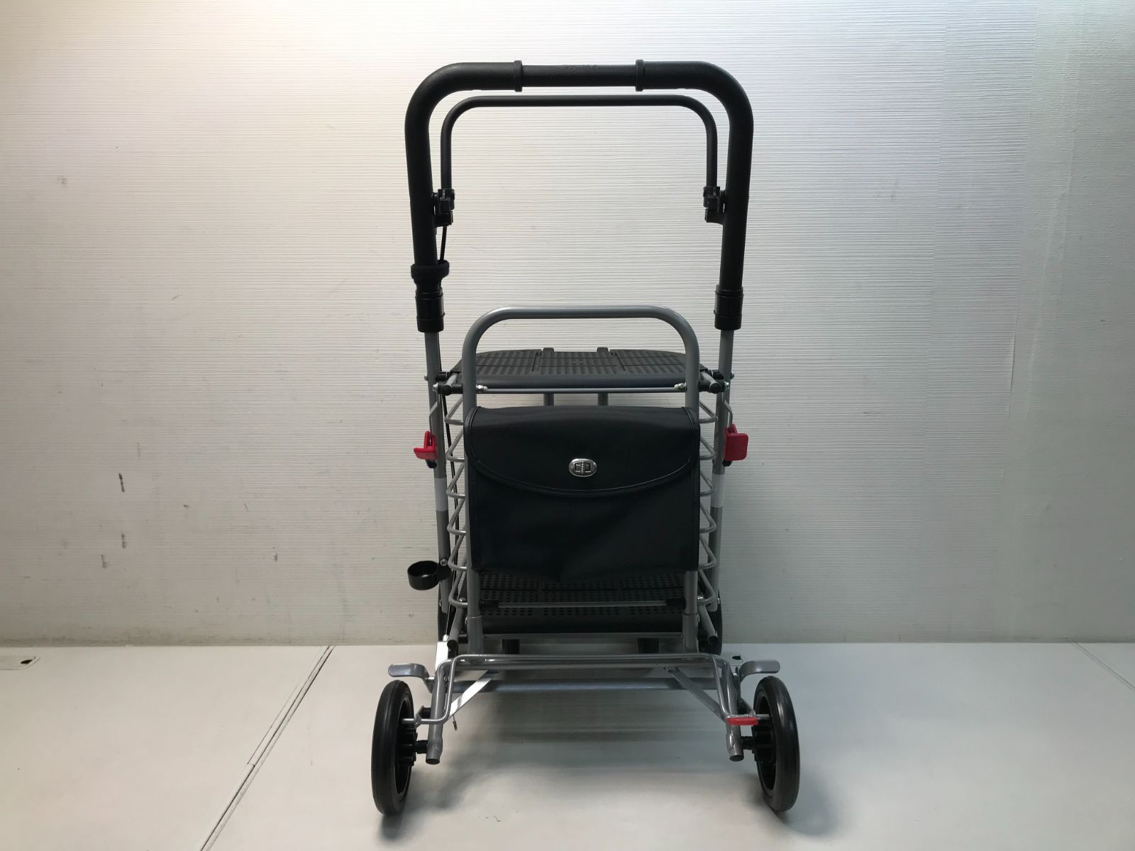 美品 島製作所 SHIMA ハーモニー AL　折りたたみ　シルバーカー 島製作所 シルバーカー ハーモニーAL 買い物カート 高齢者