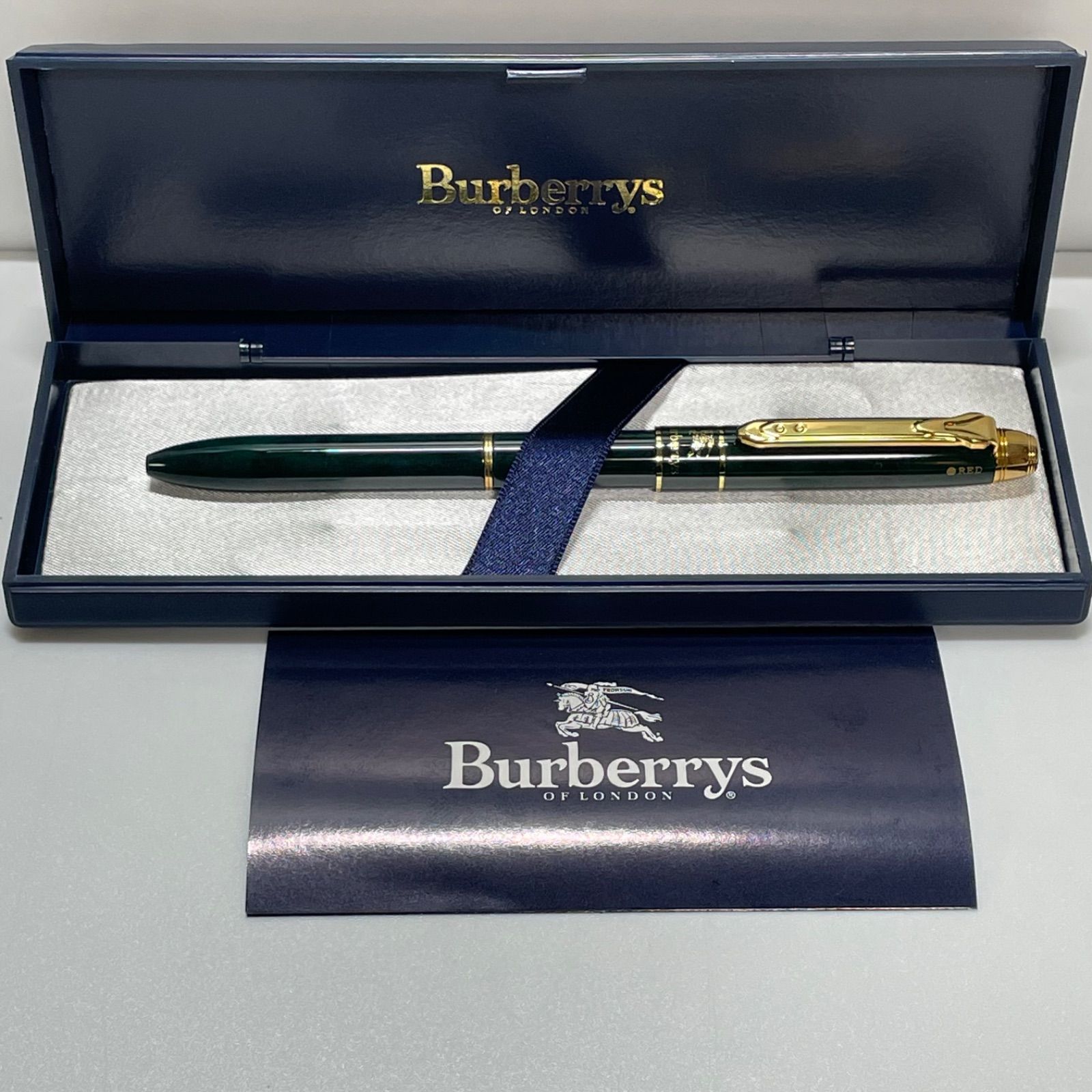 廃盤】BURBERRY バーバリー ボールペン シャーペン セット - 筆記具
