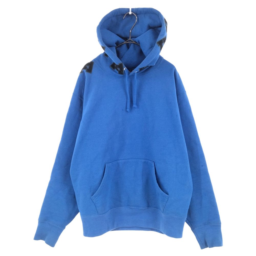 Supreme Scattered Hooded Sweatshirt 青 - パーカー