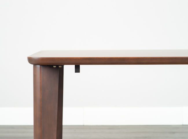 アウトレット 無垢材ダイニングテーブル幅135cm