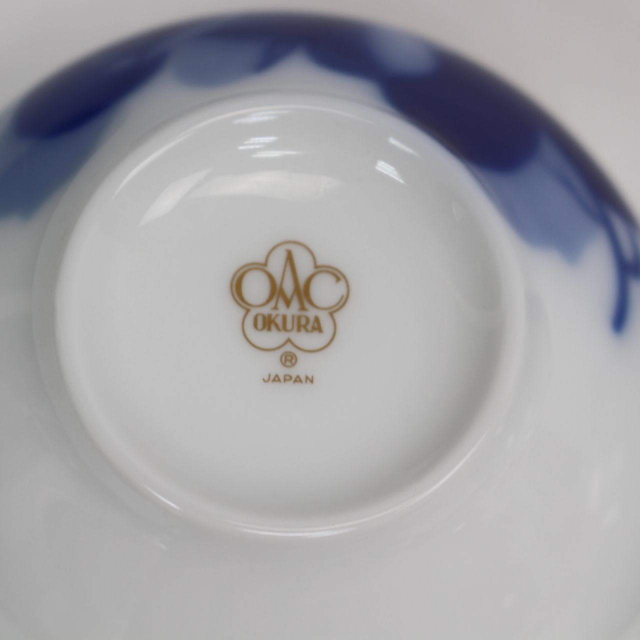 297)大倉陶園 ブルーローズ 湯呑 ペア 2客 - メルカリ