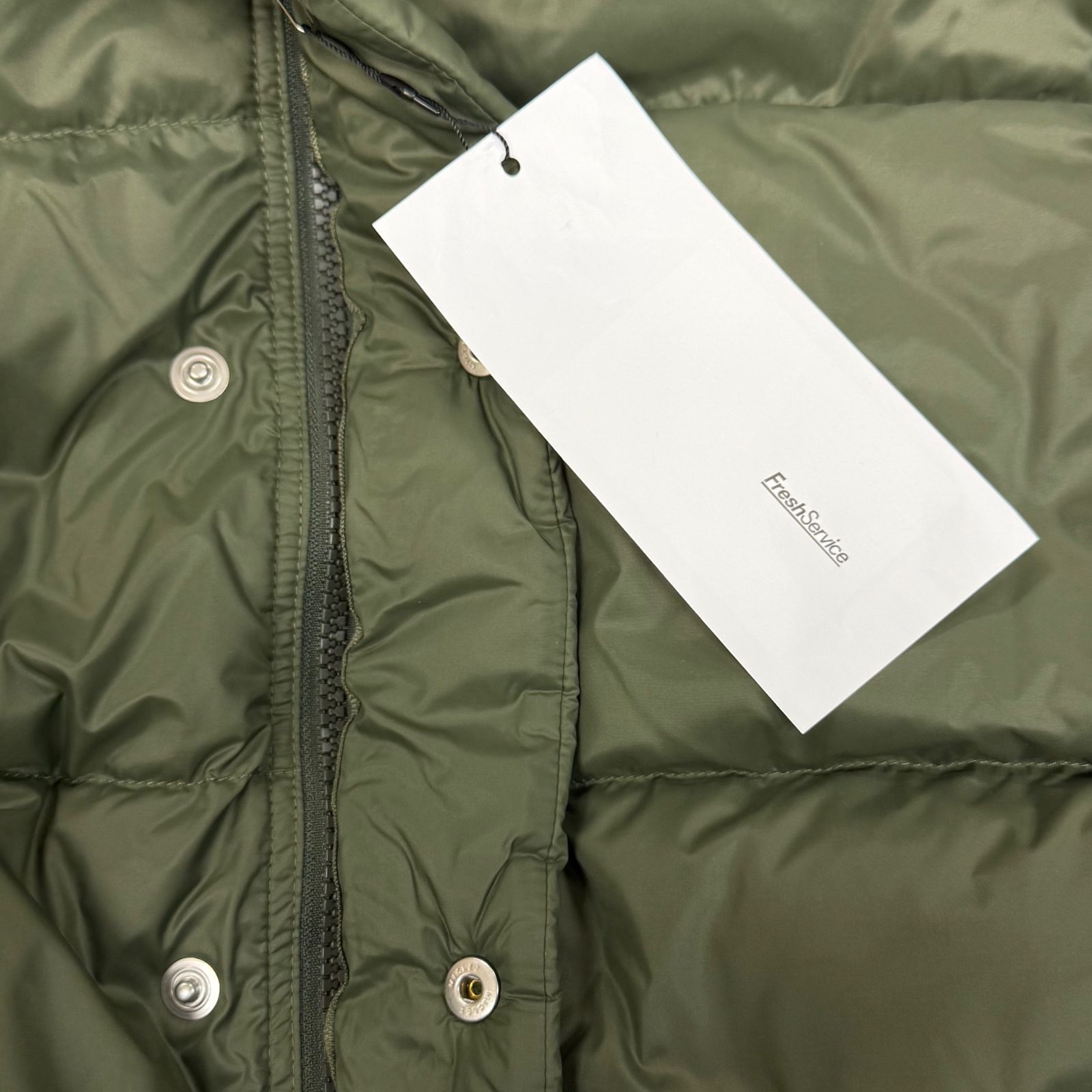 FreshService CORPORATE DOWN VEST 新品カーキ