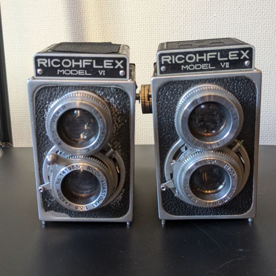Ricohflex Model VI 二眼レフカメラ RICOH FLEX MODEL Ⅵ 2眼レフの構造
