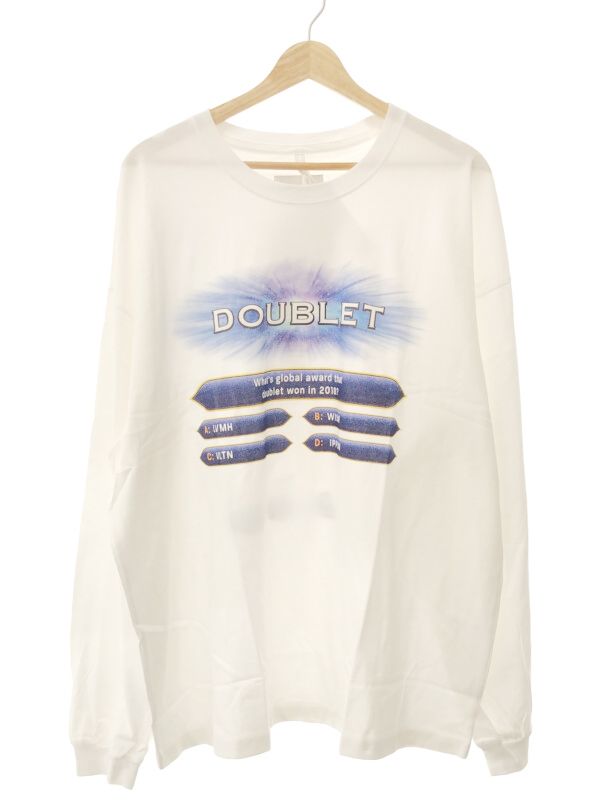 doublet ダブレット WISM別注 19AW FIFTY:FIF-Tshirt ロングスリーブ ...