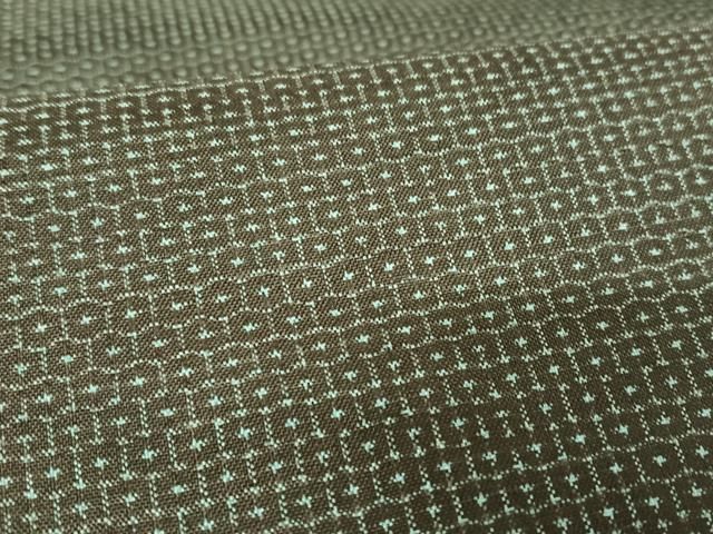 平和屋着物○男性 結城紬 杢 さが美扱い 正絹 逸品 未使用 AABC4159ck