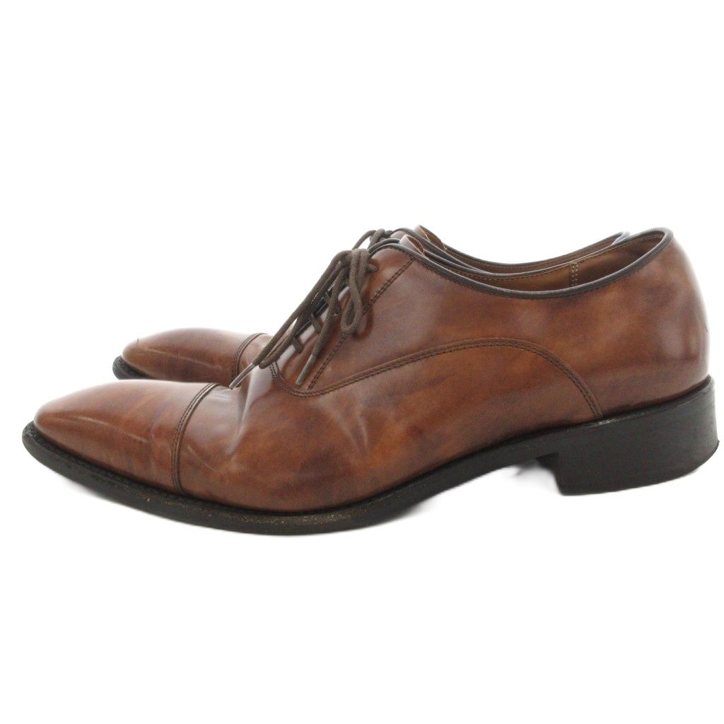 リーガル REGAL ビジネスシューズ オックスフォードシューズ ストレートチップ 内羽根 レザー ハイリフト 26.5 cm 茶 ブラウン 315 R UO