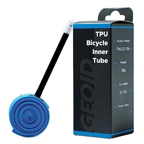 PV75mm Geoid 超軽量自転車 TPU インナーチューブ 700c X 23c-30c ロード Mtb 自転車 Tpu 素材タイヤ 65 ミリメートル 75 ミリメートル長さフレンチ 36 グラム超軽量大人のための