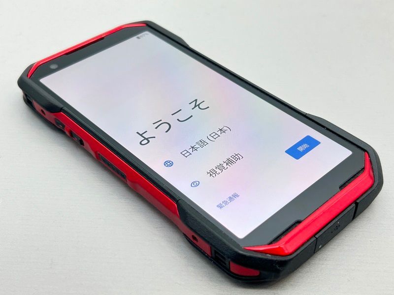 ★史上最強 au TORQUE G06 KYG03 スマホ本体 赤 中古 使用中 TORQUE G06 KYG03 | スマートフォン（Android スマホ） | au
