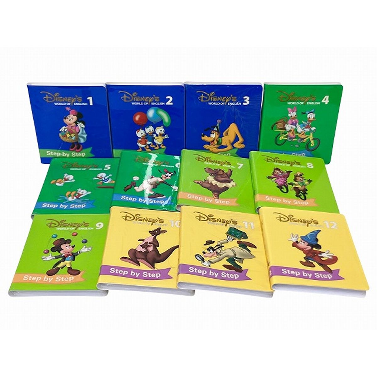 中古】 DWE 未開封含 メインプログラム ステップバイステップ DVD 1-12