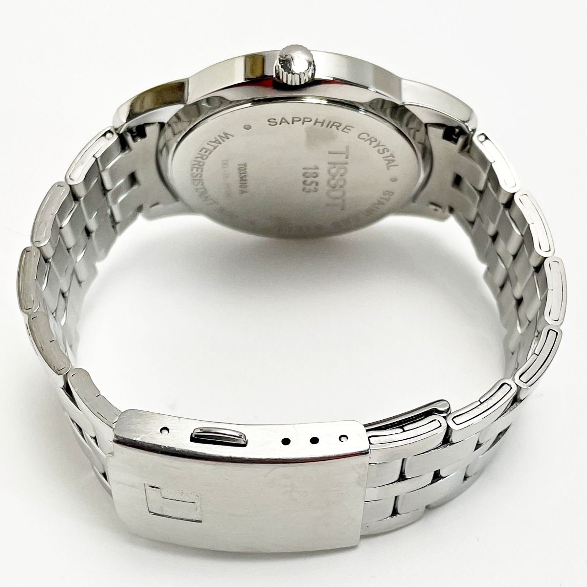 TISSOT ティソ クォーツ T033410A シルバー×ホワイト ステンレス 
