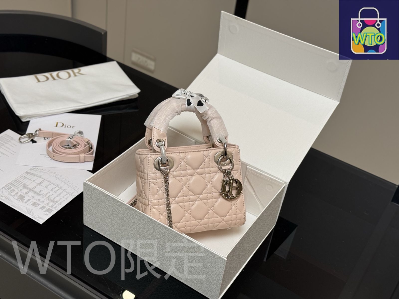 今日 Dior Lady Dior ラムスキンバージョン ディオール レディー ディオール ラムスキンバージョン -WTO輸入2