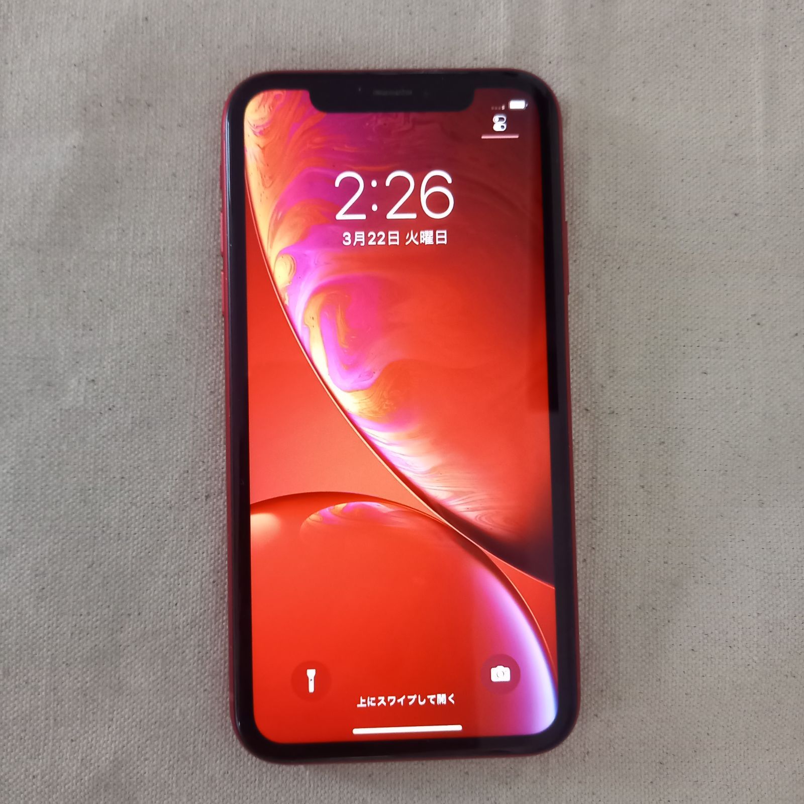 美品】Apple iPhone XR 64GB レッド - メルカリ