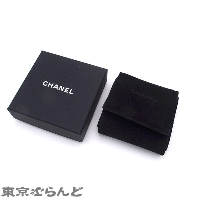 シャネル CHANEL カメリア ココマーク フープピアス B14A
