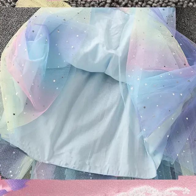 エルサ ドレス 長袖 ワンピース アナと雪の女王 キッズ プリンセス 女の子 誕生日 | 子供 コスプレ ハロウィン 発表会 衣装 豪華5点セット