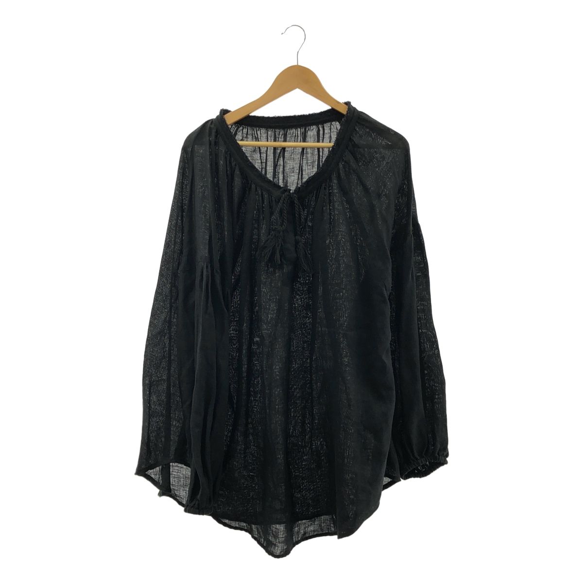 美品】 Framework / フレームワーク | 2023SS | リネンガーゼブラウス