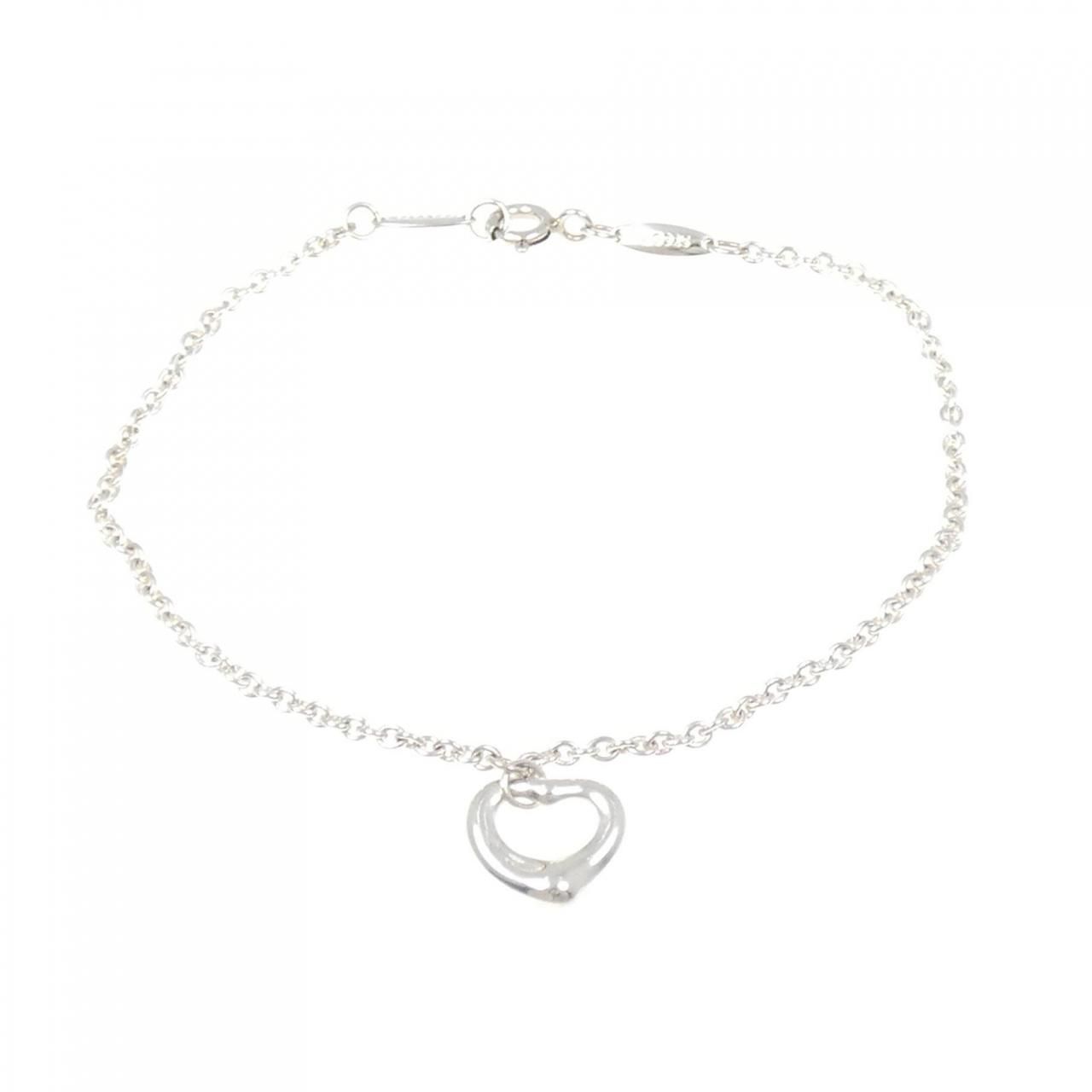 Tiffany & Co. オープン ハート ブレスレット Elsa Peretti® Sterling Silver Open Heart Bracelet | Tiffany