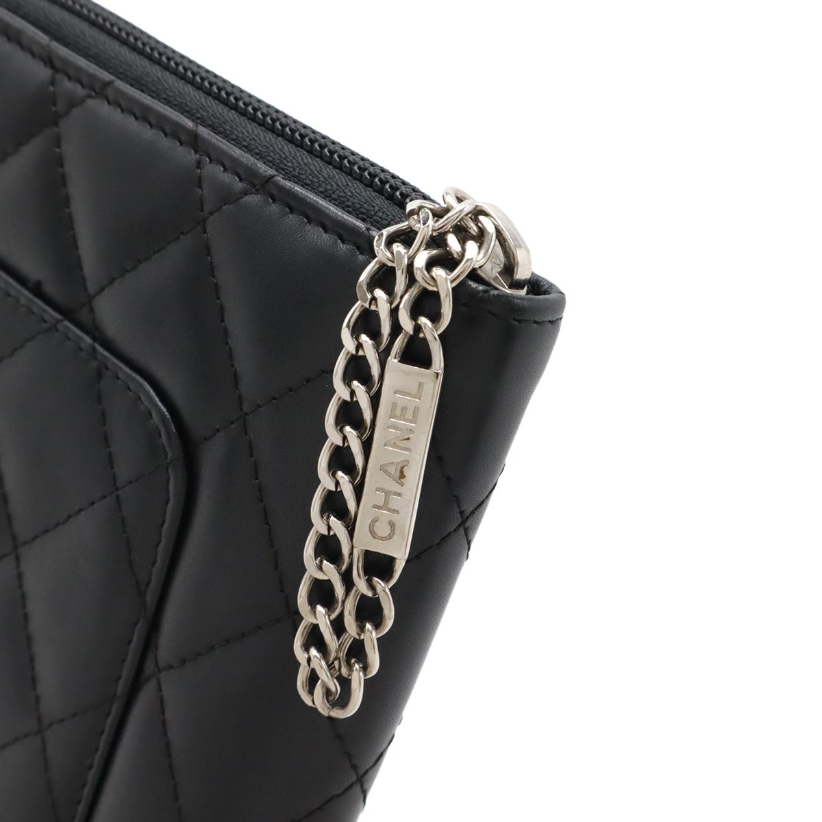 CHANEL カンボンライン マトラッセ オーガナイザー ラウンドジップ 長財布 CHANEL - 正規品 シャネル カンボンラインオーガナイザー
