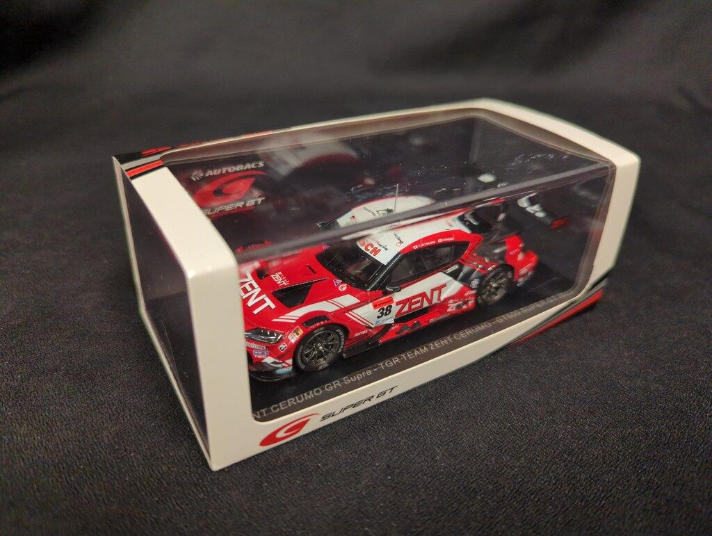 Spark model 1/43 ZENT CERUMO GR Supra No.38 TGR TEAM ZENT CERUMO