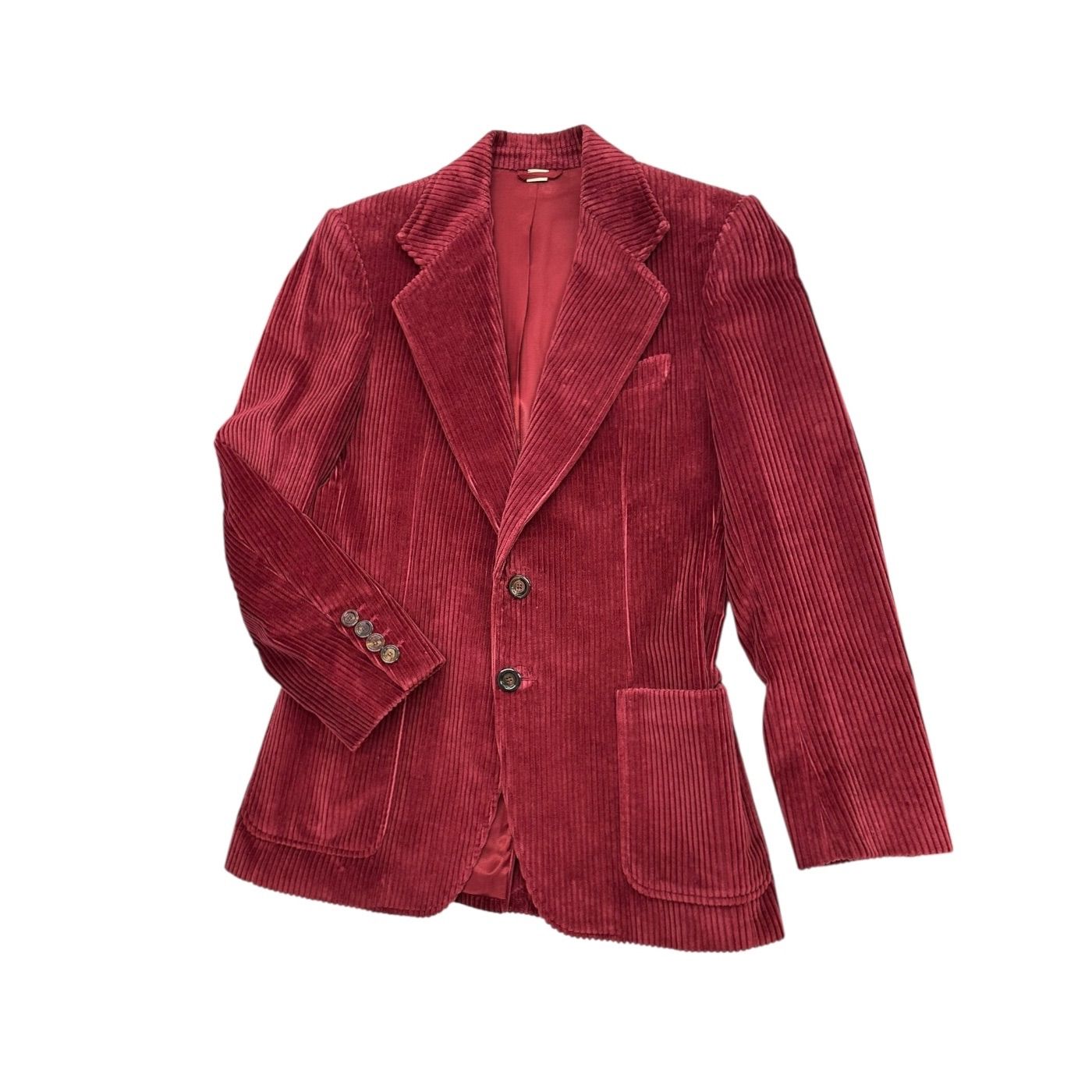 GUCCI テーラードジャケット ✨タグ付き未使用品✨GUCCI グッチ テーラードジャケット ボルドー