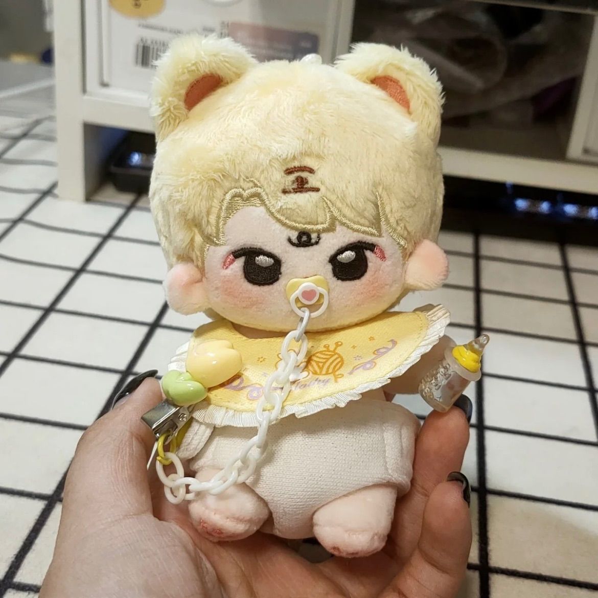 ホシ　ぬいぐるみ　10cm 新品　マスター　セブチ ホシ ぬいぐるみ 10cm 新品 マスター セブチ seventeen - メルカリ