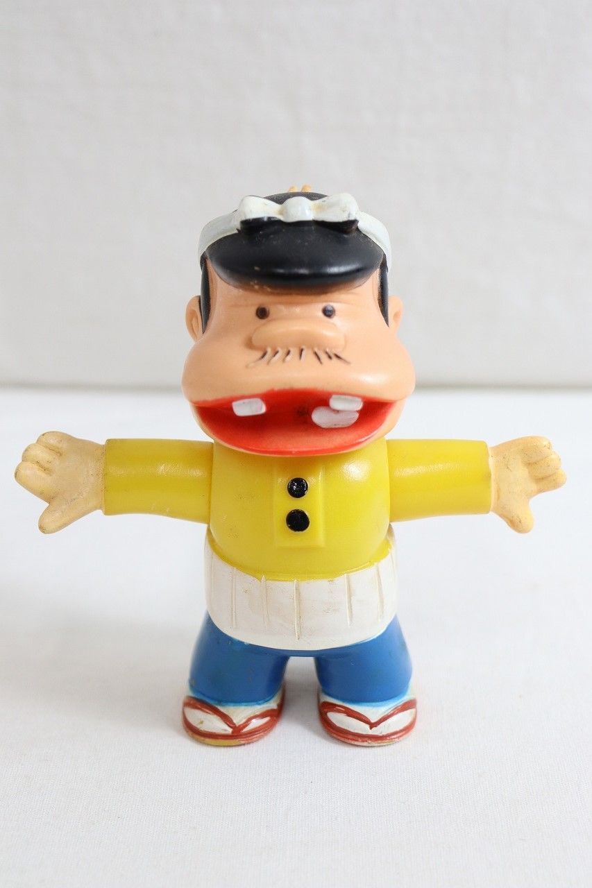 人気ブランドを ◇天才バカボン バカボンのパパ 当時物 丸越 ソフビ - メルカリ コミック・アニメ