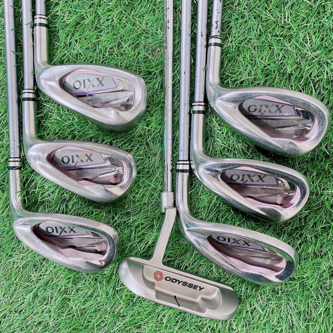 新品キャディバッグ　ゴルフクラブ　レディースセット　ゼクシオ　700 N1419 新品キャディバッグ ゴルフクラブ レディースセット ゼクシオ