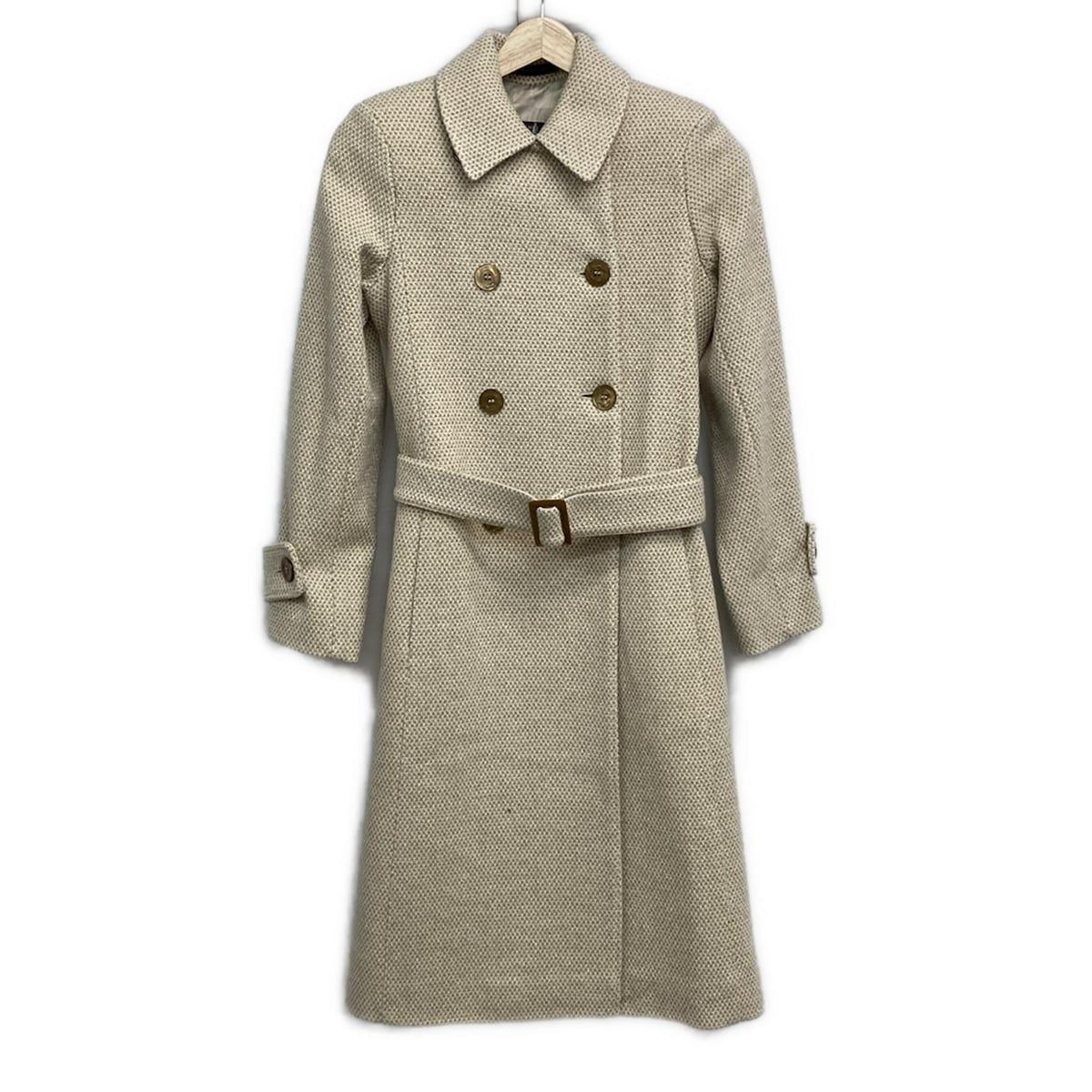 美品‼︎マッキントッシュ レディーストレンチコート ベージュ サイズ32 WEB&一部店舗限定】ソフトギャバジントレンチコート(コート