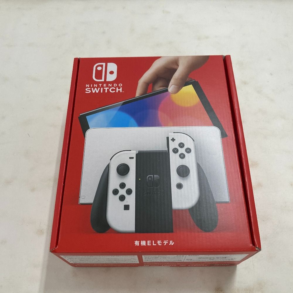 02w03762 ニンテンドースイッチ 有機ELモデル Joy-Con(L)/(R) ホワイト 未使用品 ゲームハード Nintendo Switch  【中古品】 - メルカリ