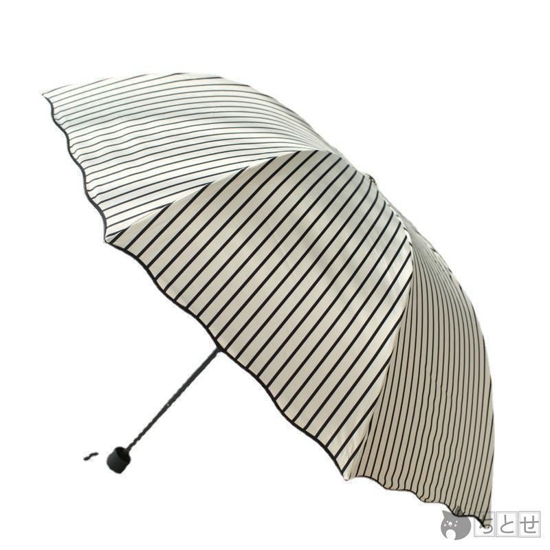 美品★サンバリア　折り畳み傘　日傘　三段折 3段折 / moku | 完全遮光日傘｜サンバリア100