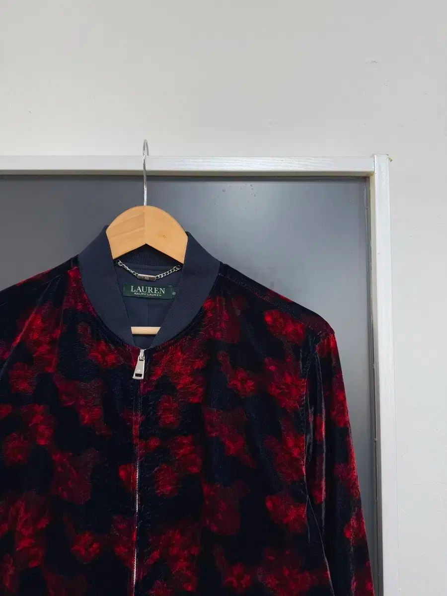 M ローレン Ralph Lauren ラルフローレン フラワー ベロア ジャージ