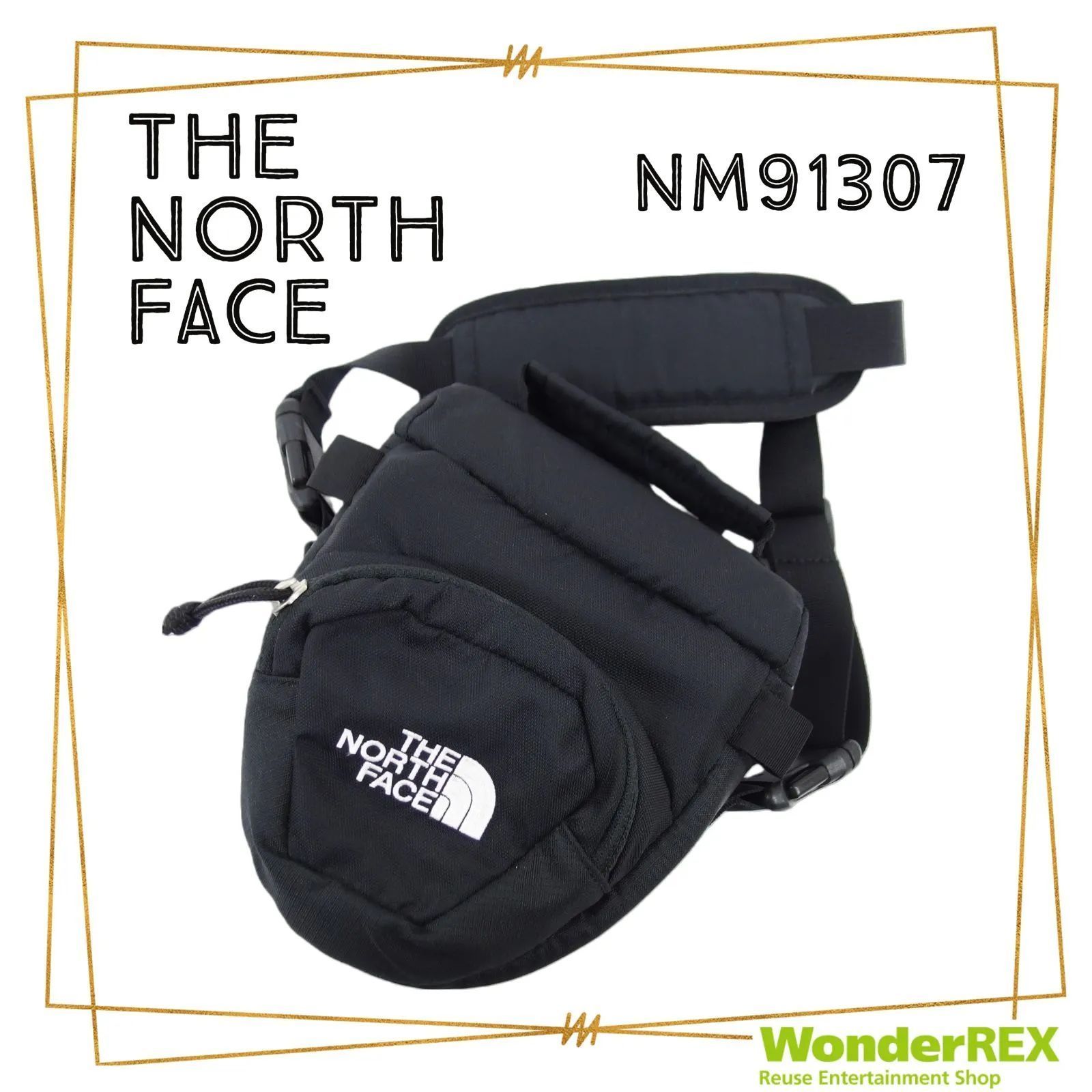 THE NORTH FACE カメラバッグ NM91307 ブラック Dリング＆レイン