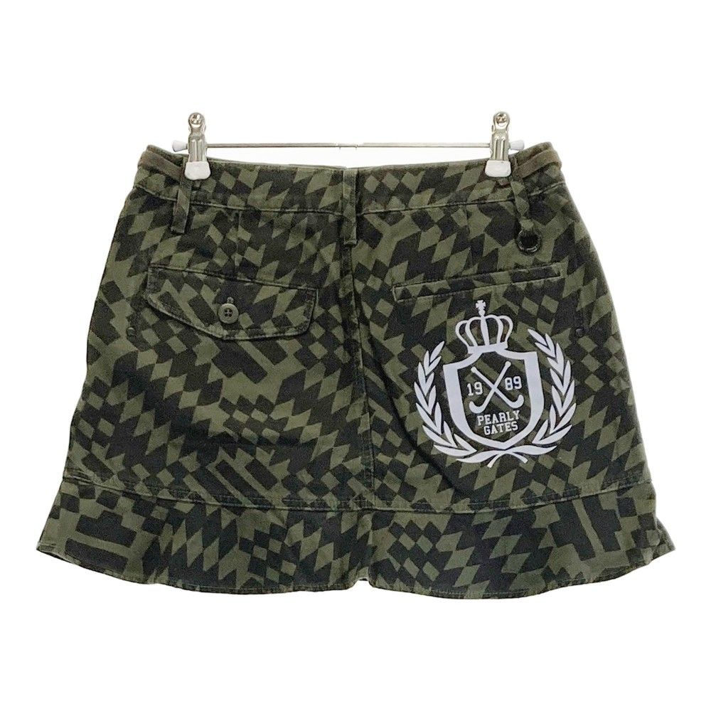 パーリーゲイツスカートスヌーピーカモフラ