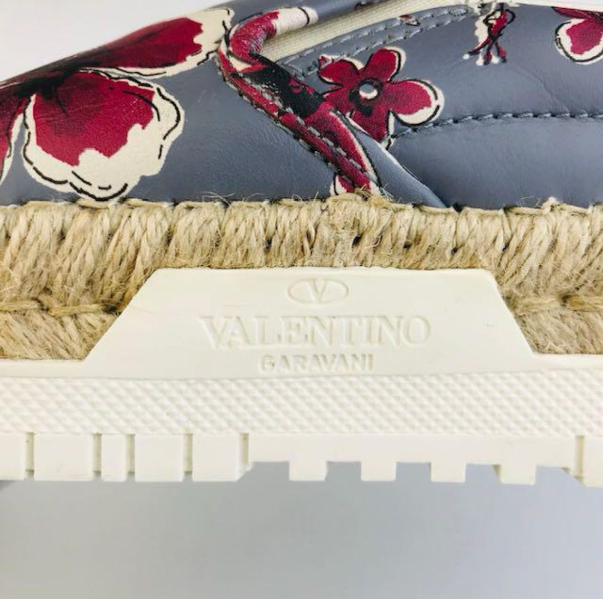 ヴァレンティノ レザーエスパドリーユ 41